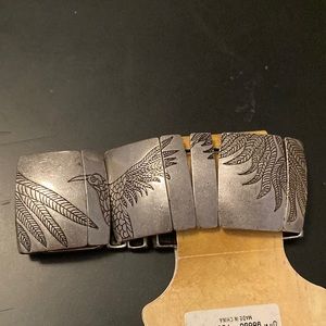 Authentic Stamp 10 bird 🦅 bracelet. NWT but imperfect as strings are loose